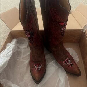 Pending - Texas Tech Heeled Boots